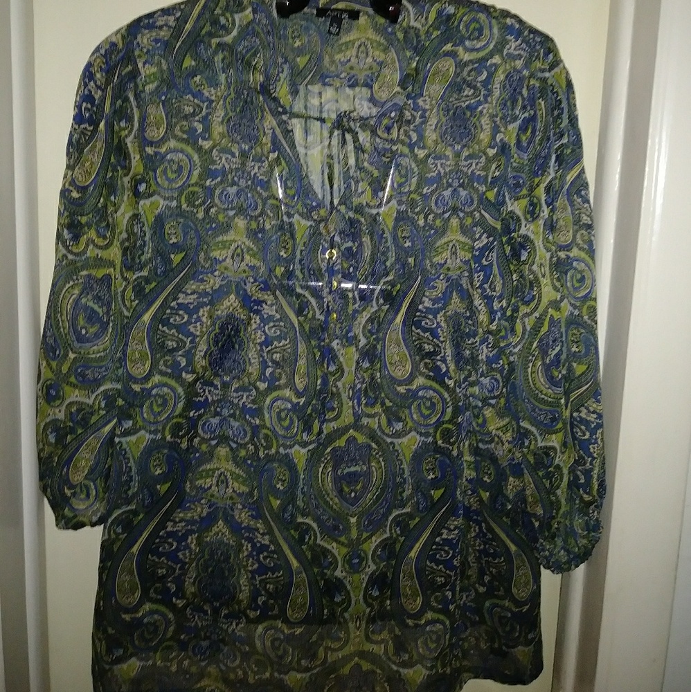 Paisley Apt 9 blouse